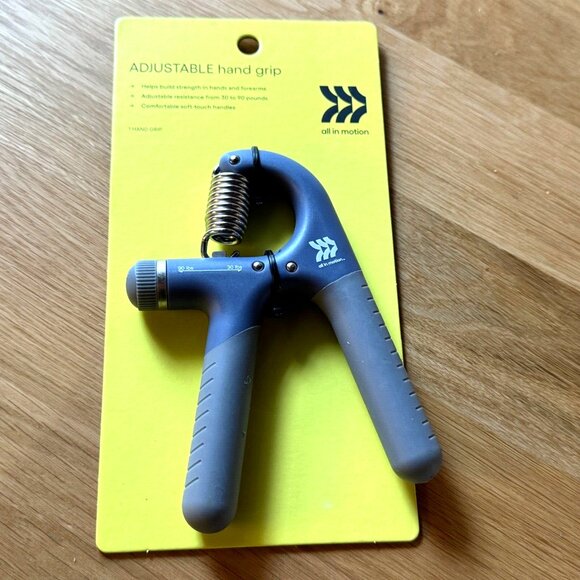 Adjustable Hand Grip Trainer , Grey - All In Motion™ - Picture 5 of 7